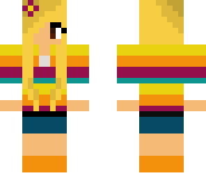 rainbow girl