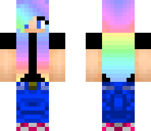 rainbow hair