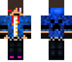 cool guy in blue hoodie