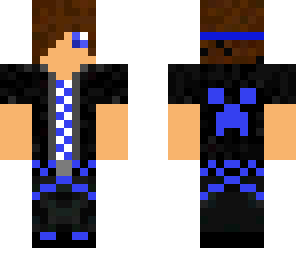 blue teenager