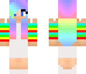 lil rainbow girl