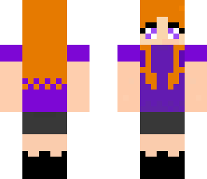 purple girl