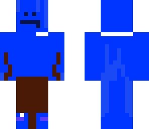 blue ****** man