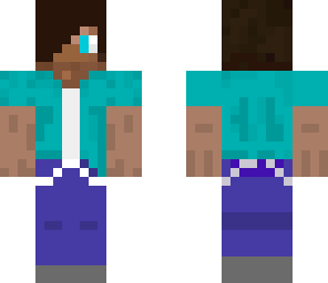 blue teenager