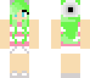 green hair candy