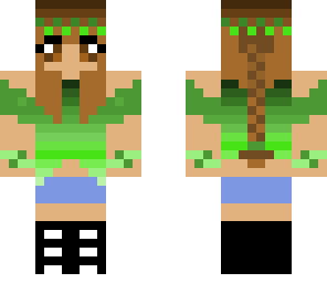 green girl