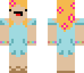 pastel greek derp nymph without pop flowers