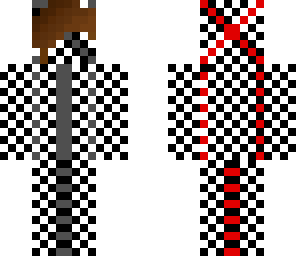 checkered man