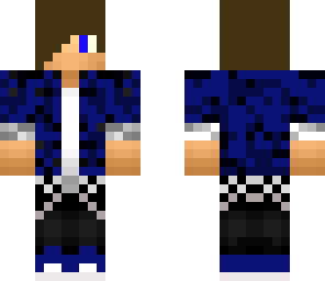 blue college boy