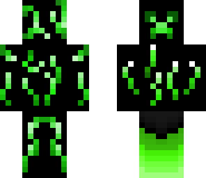 green retro creeper