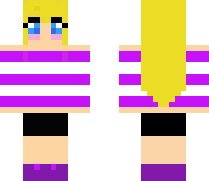 purple girl