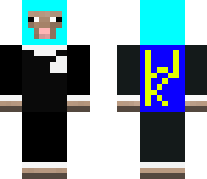 sheep whith tux