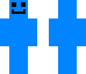 blue man