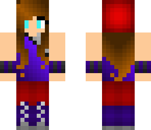 purple red chick