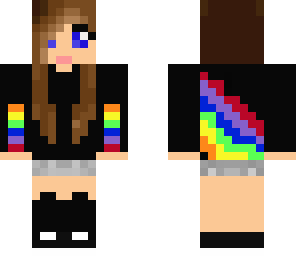 rainbow girl