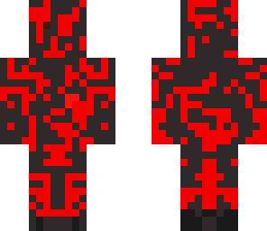 black and red