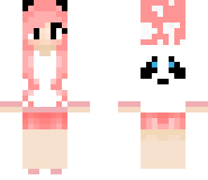 pink panda girl