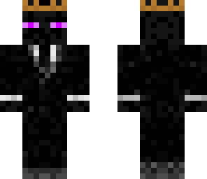king enderman in a suit