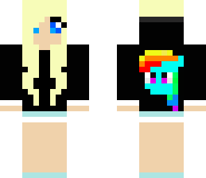rainbow girl