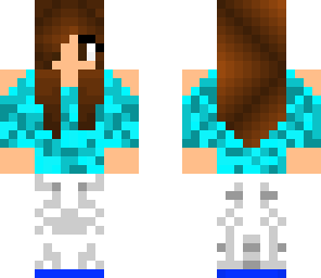 blue girl
