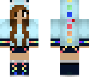 dinosaur girl- tanner skin