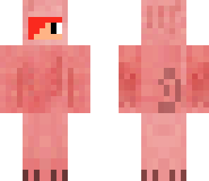 man in pig