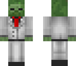zombie in a white suit