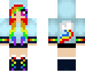 rainbow dash human