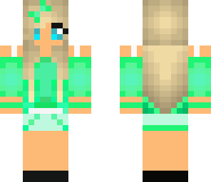 sexy green girl