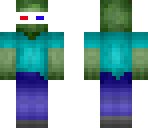 zombie with 3d glasses