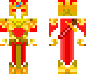 red golden knight