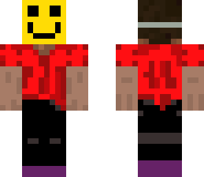smiley red steve