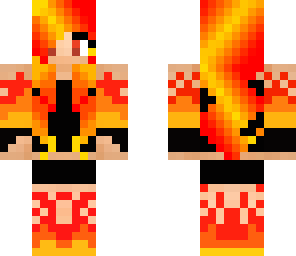 flame girl