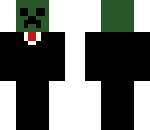 creeper with tuxedo