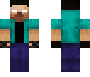 cool herobrine  black