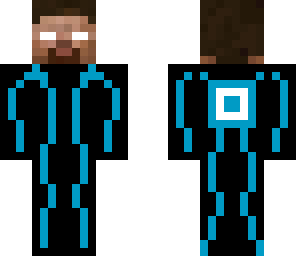 tron skin herobrine