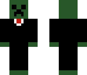 creeper with tuxedo 2