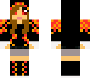 flame girl