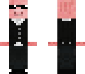 pig in a suit