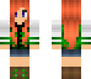 high school girl lime green and black