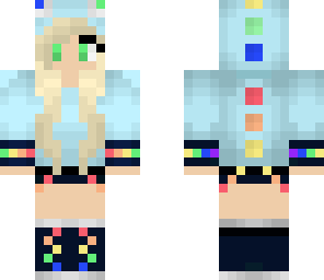 edited dino girl