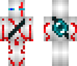 battle scarred enderman white
