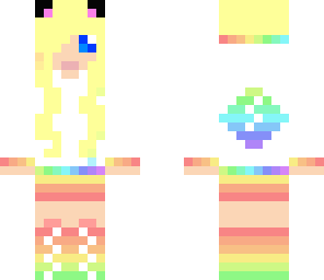 rainbow girl