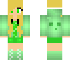 blonde slime girl