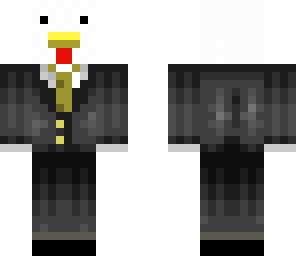 chicken in a suit