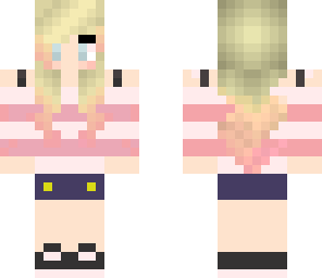 colorful teen girl 2-skin series