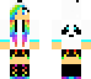 rainbow panda