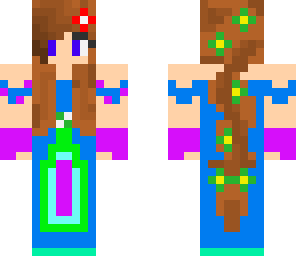 colorful princess