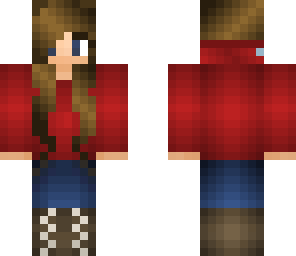 girl with hoodie