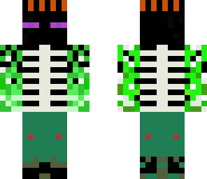ender skellinton zombie creeper blaze